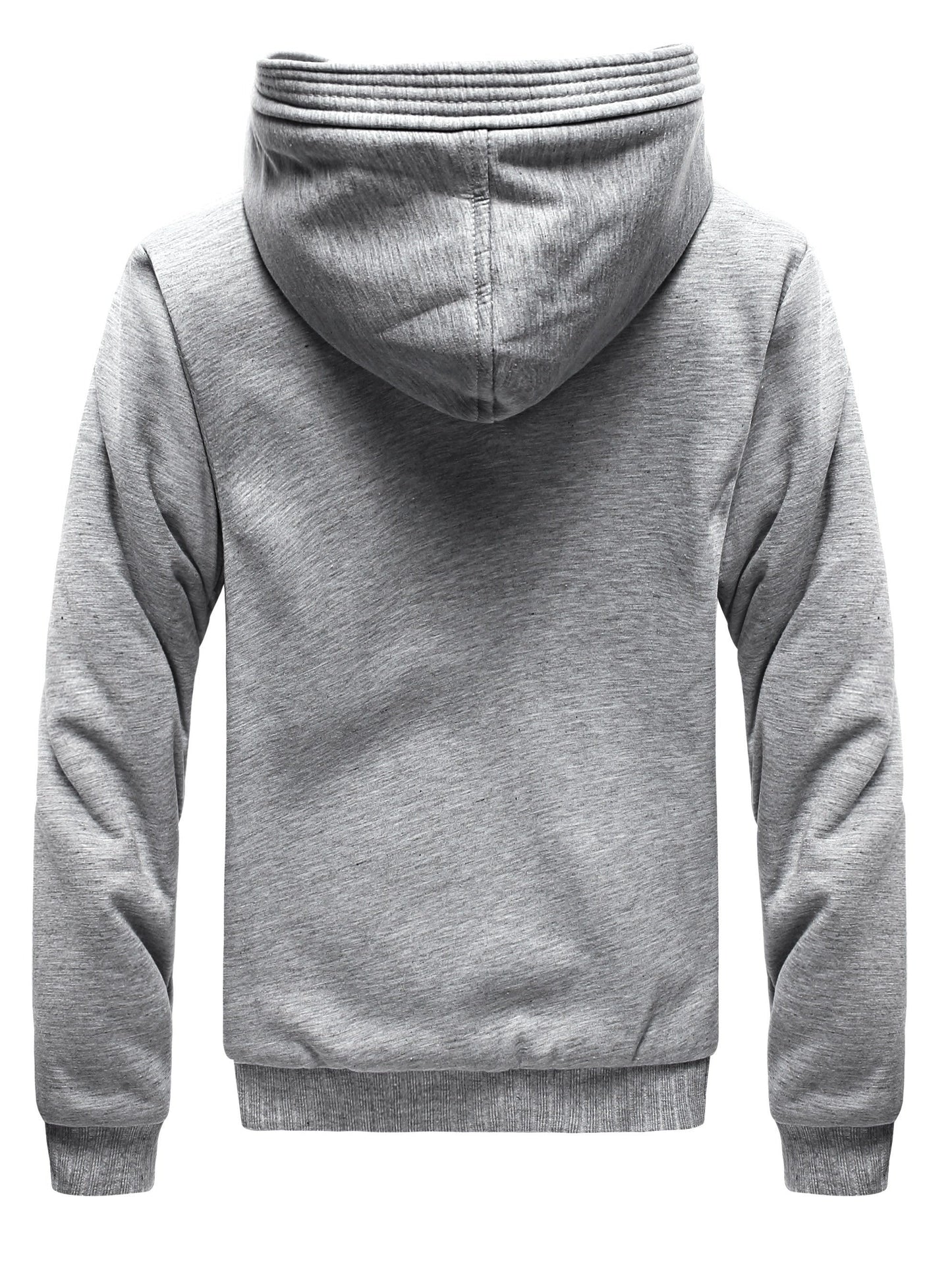 Winter Warm Fleece Jacket with Hood - Dario-Bordeaux red-S-Nora Luxe