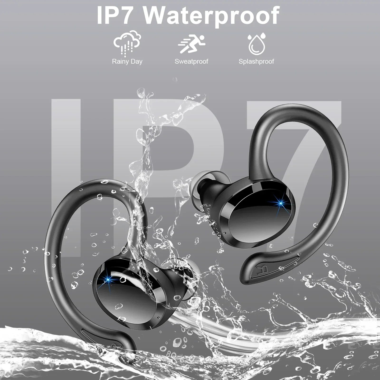 Wireless Earbuds with Clear Sound & Long Battery Life – SecureFit (Buy 1, Get 1 FREE)-Rose Gold-State of Style