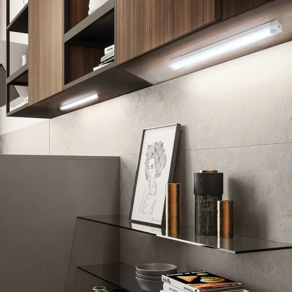 Wireless LED Lamp with Motion Sensor - SmartGlow-Cold White-3.94 inches-Nora Luxe