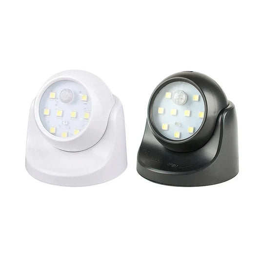 Wireless LED Spotlight - BrightGuard-Black-Nora Luxe
