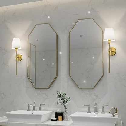 Wireless Luxury Wall Lamp - LumaElegance-2-Gold-Square-Nora Luxe