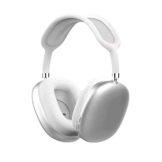 Wireless Noise-Cancelling Headset – SonicWave-White-State of Style