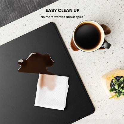 Wireless Rechargeable Desk Mat - ChargePad Flex-Black-Nora Luxe