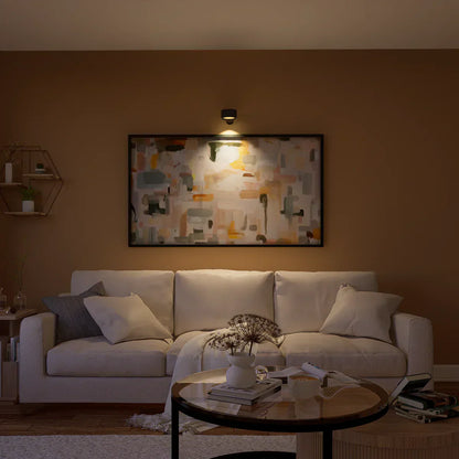 Wireless Rechargeable Wall Lamp - LumoFlex-White-Touch Control-Nora Luxe