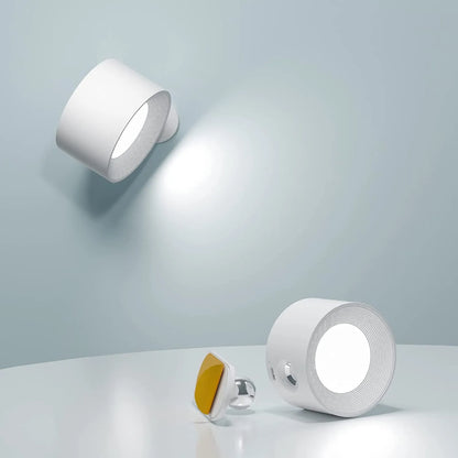 Wireless Wall Lamp - FlexiGlow-White-Touch Control-Nora Luxe