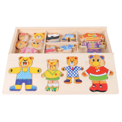 Wooden Puzzle - DressUp Max-Nora Luxe