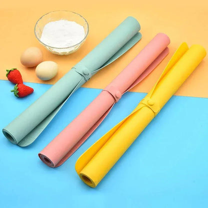 XL Silicone Kitchen Mat - FlexiMat-Green-Nora Luxe